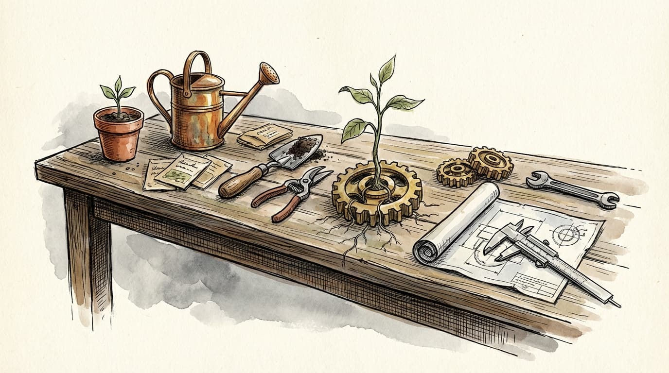 Great Leaders Think Like Farmers, Not Mechanics